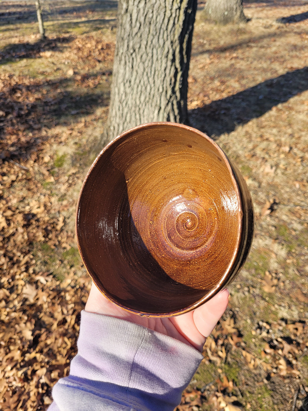 Amber Cereal Bowl