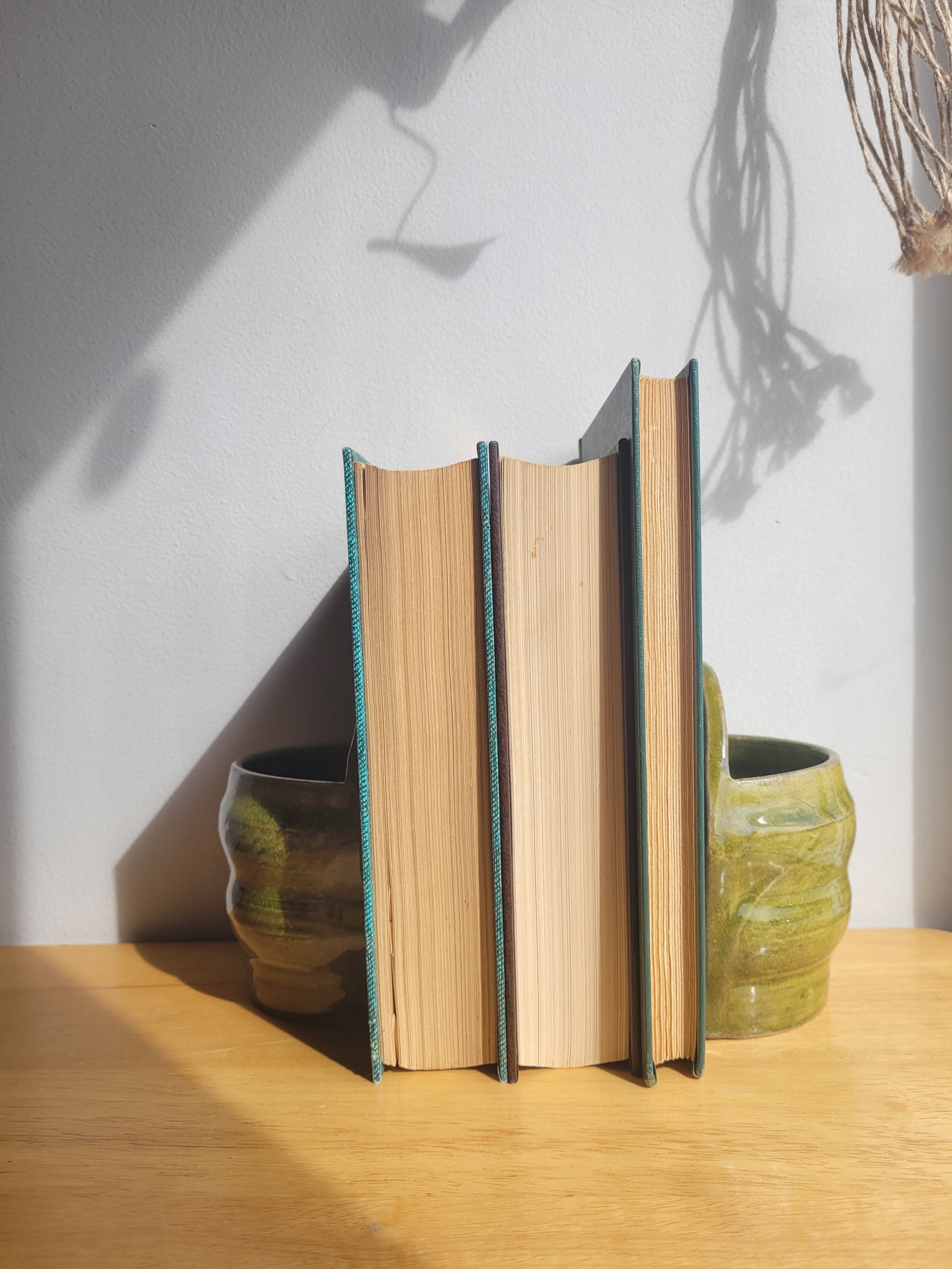 Bookend Plant Pot Set - Green