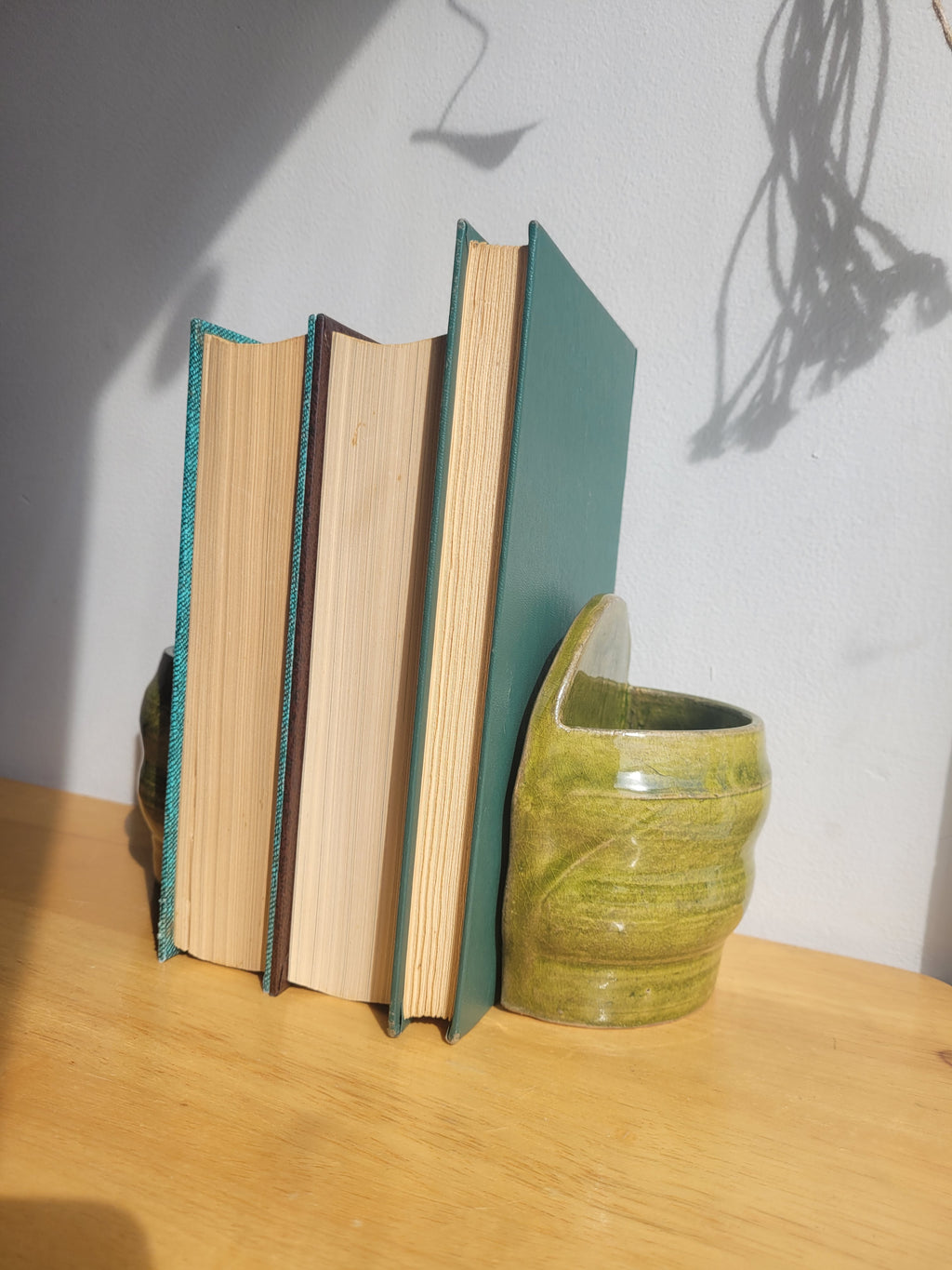 Bookend Plant Pot Set - Green