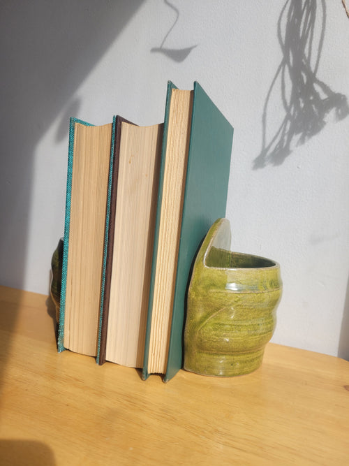 Bookend Plant Pot Set - Green